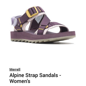 Merrell Alpine Retro Style Strap Performance Sport Waterproof Sandals Women's 10